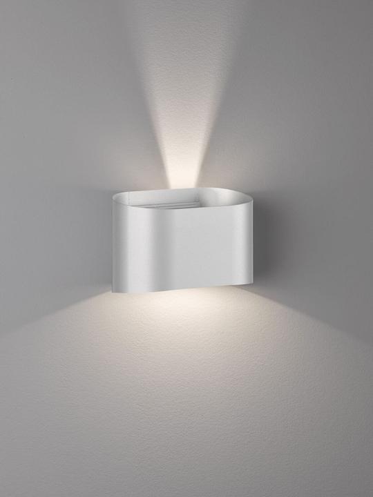 Actual product image Fischer & Honsel Honsel wall light, outdoor light Wall - silver-coloured (30425) (IP44)