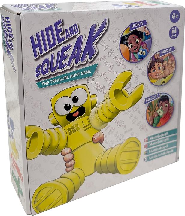 Games Hide & Squeak - Skattejagtspillet (Årets børnespil 2025) (2 Players)