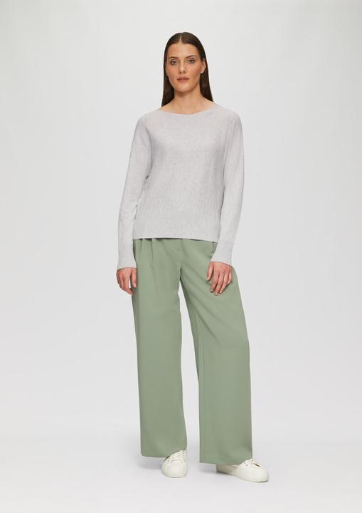 Image du produit S.Oliver Strickpullover Strickpullover mit Strukturmuster am Saum (48)