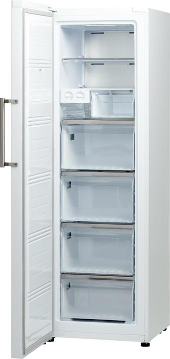 Produktbild Scandomestic SFS 352 W - Gefrierschrank - Aufrecht - Breite: 59,5 cm - Tiefe: 71,5 cm - Höhe: 185,5 (Freistehend, 274 l)