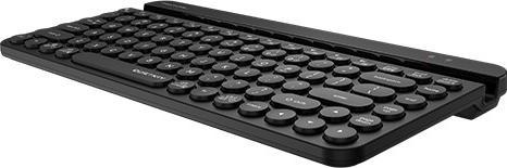 Actual product image A4Tech Wireless Keyboard FSTYLER FBK30 Black 2.4GHz+BT (Silent) (US, Wireless)