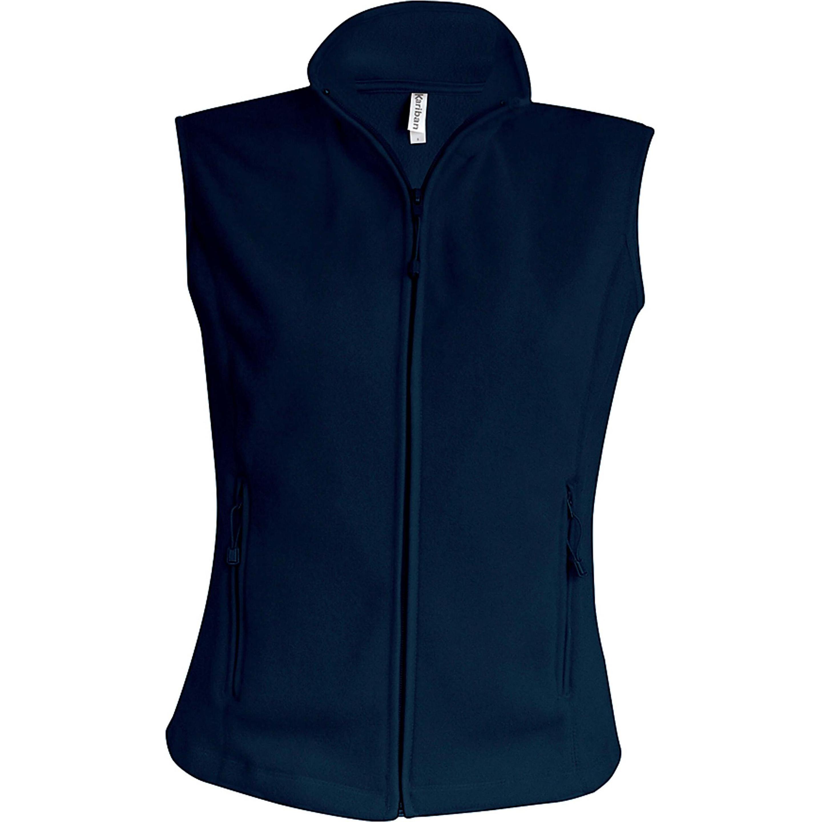 Kariban, Damen, Weste, Micropolaire Mélodie, Weiss, (M)