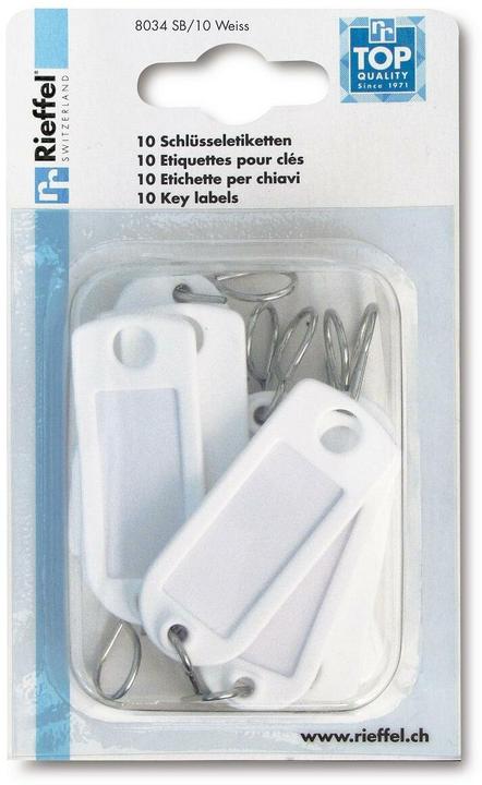 Actual product image Rieffel Keychain 8.5 x 14 cm, 10 pieces