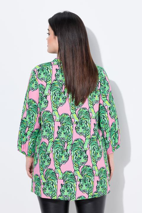 Produktbild Angel of Style Bluse, A-Linie, Leoparden-Muster (48)