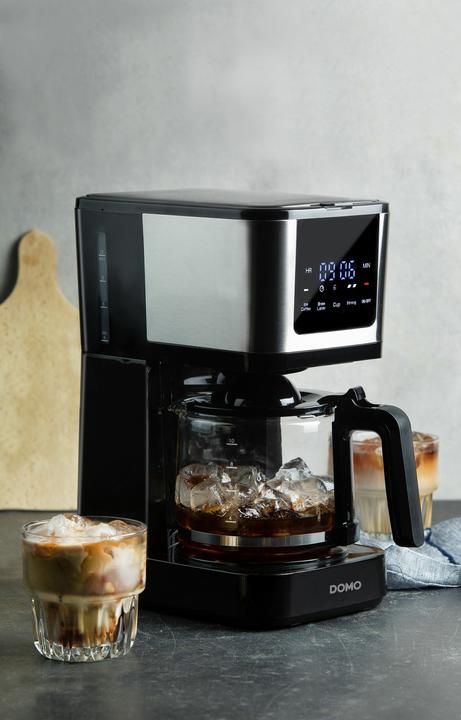 Immagine prodotto Domo CAFFETTIERA DO733K 1,25L 10 TAZZE TAZZA 400ML COMMANDES TACTILES/ÉCRAN LED FILTRE PERMANENT (Spina UE)
