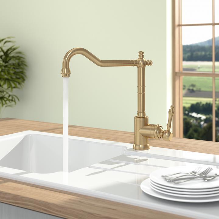 Actual product image Villeroy & Boch Avia 2.0 kitchen tap, stainless steel