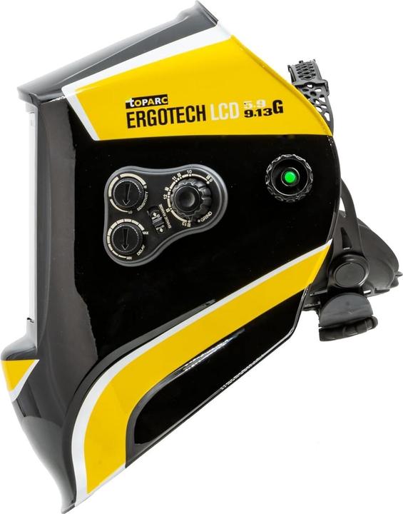 Image du produit GYS Casque de soudure LCD Ergotech+ 5-9 / 9-13 Black True Color