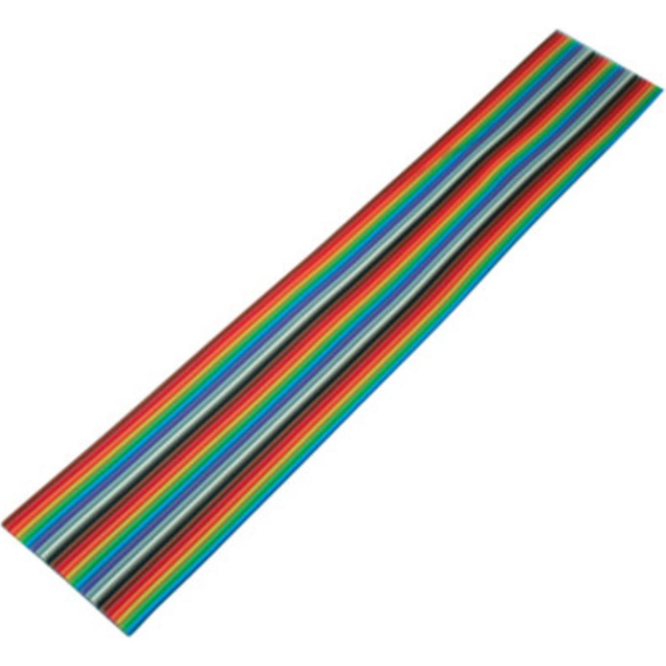 Shiverpeaks S/CONN maximum connectivity Flachkabel, farbig Raster 1,27 mm, 26 pin, 10,0m (10 m), Stromkabel