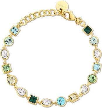 Produktbild Brosway Luxury Gold-Plated Bracelet With Colored Crystals Symphonia Bym171