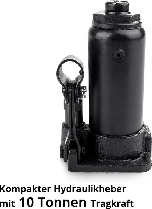 Produktbild Stahlwerk Hydraulikheber 10 Tonnen Hubkraft 200-405 mm Stempelwagenheber Autoheber Wagenheber