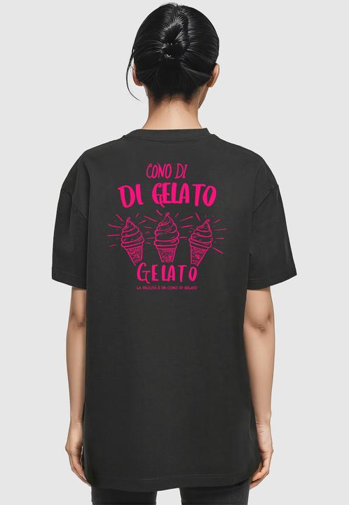 Produktbild Merchcode Ladies Cono Di Gelato Oversized Tee - 170081 (M)