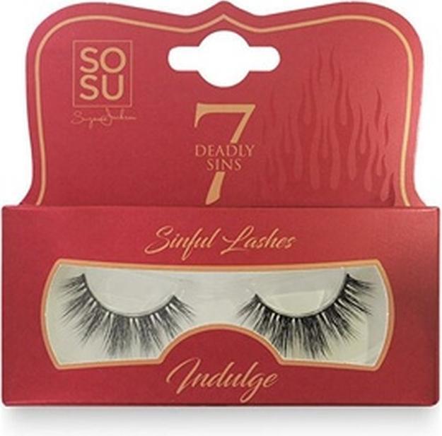 Produktbild Sosu Cosmetics - False eyelashes Indulge (Sinful Lashes) (Künstliche Wimpern)
