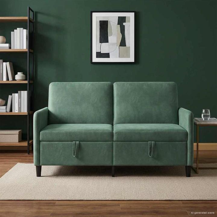 Produktbild vidaXL Sofa mit Stauraum (2-Sitzer)