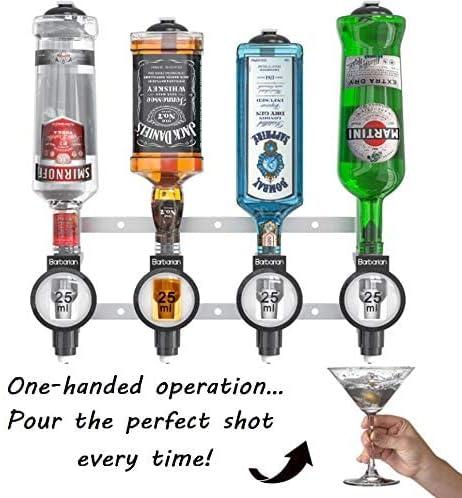 Image du produit Barbarian 4 Bottle Professional Aspect bouteille pour spiritueux