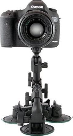 Actual product image Delkin Fat Gecko Triple Suction Cup Mount (Mounting bracket)