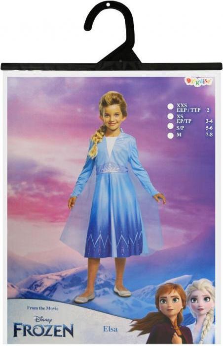 Image du produit GoDan Costume Basic Elsa - Frozen 2 taille S 5-6 ans