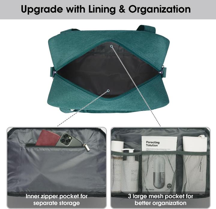 Produktbild Only-Bags.Store Reisetasche Sporttasche Ryanair Handgepäck Tasche Weekender Bag