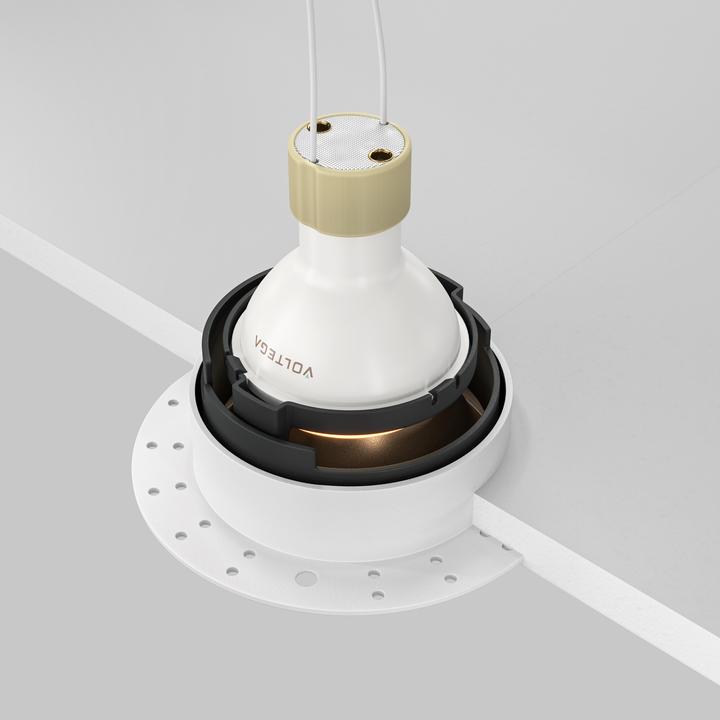 Produktbild Maytoni Share Downlight, Einbauleuchte GU10 matt Gold / Weiss Ø10,2mm (GU10)