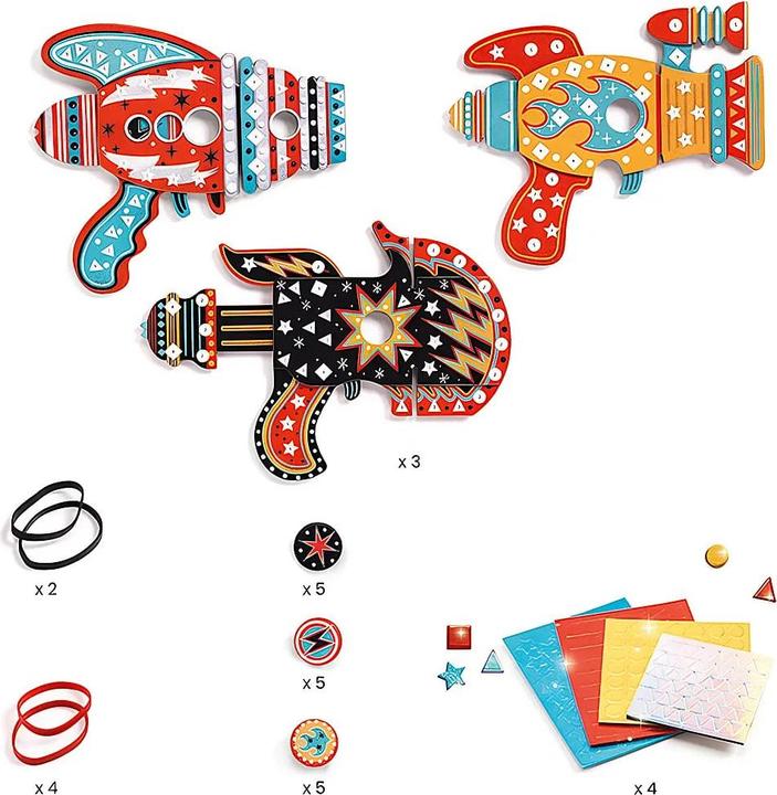 Produktbild Djeco DIY - 3 Token-Werfer