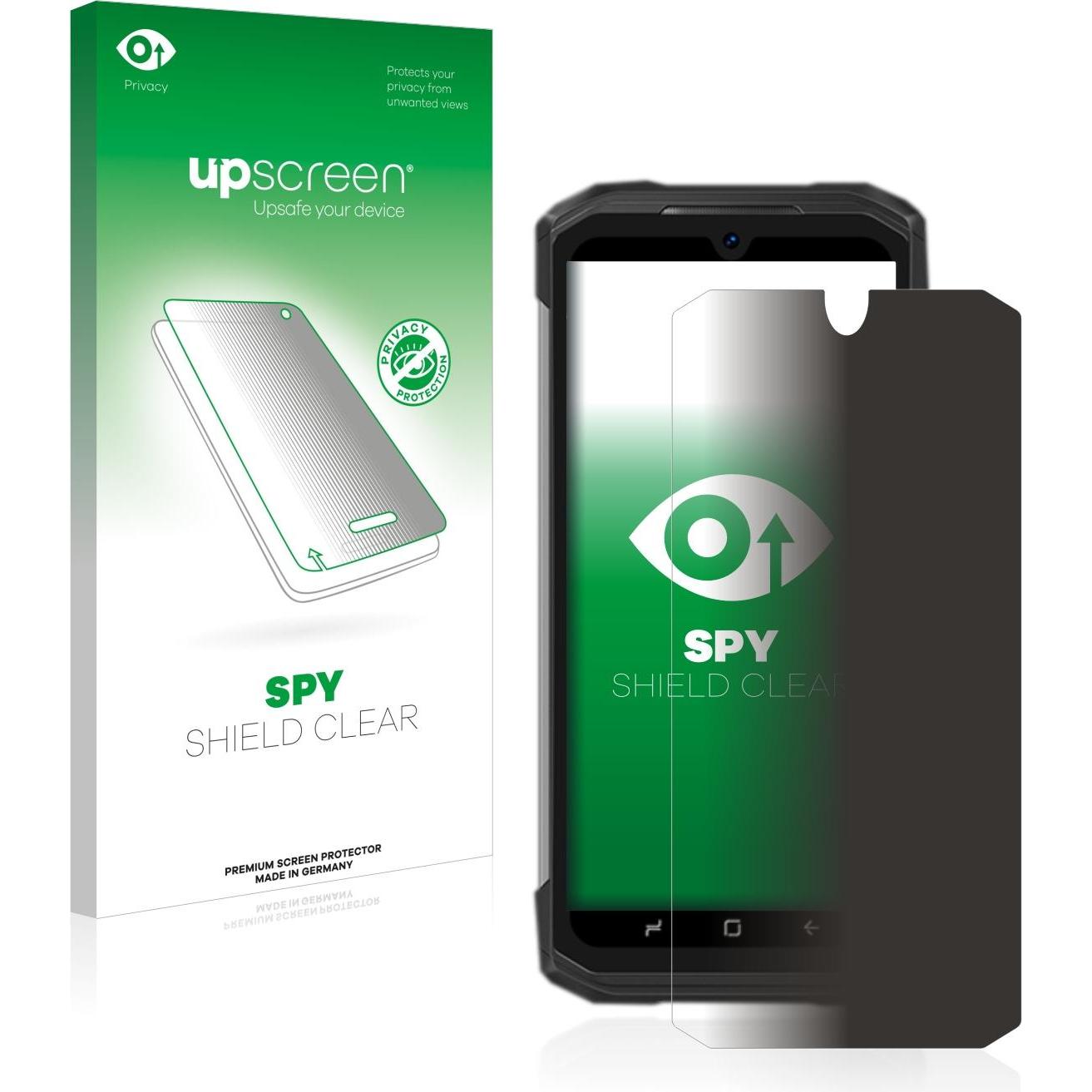 upscreen Spy Shield Blickschutzfolie (1 Stück, Doogee S98 Pro), Smartphone Schutzfolie, Blau