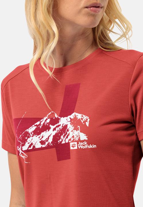Image du produit Jack Wolfskin Vonnan S/S Graphic T W (XXL)