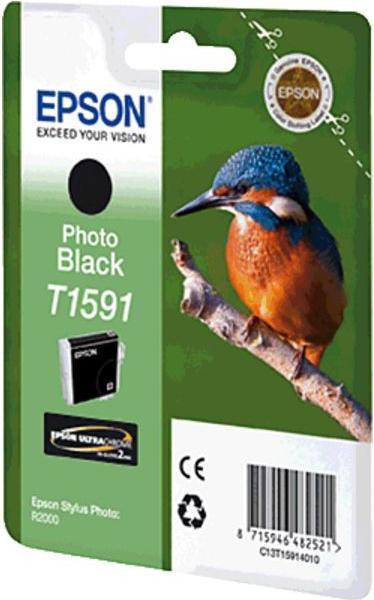 Image du produit Epson T1591 Ultra Chrome Hi-Gloss2 (PBK)