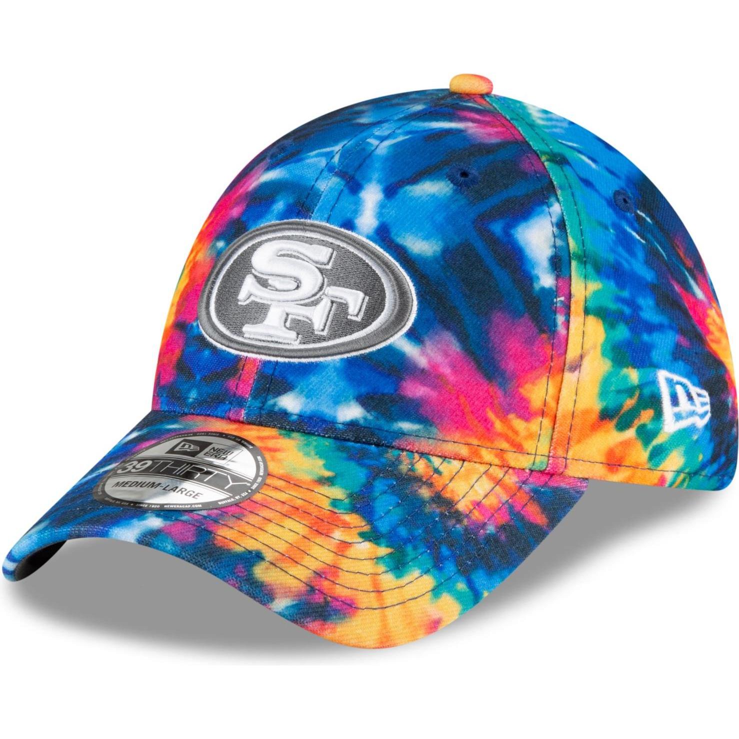 New Era, Herren, Cap, 39Thirty Stretchfit NFL Crucial Catch 2020, Mehrfarbig, (M)