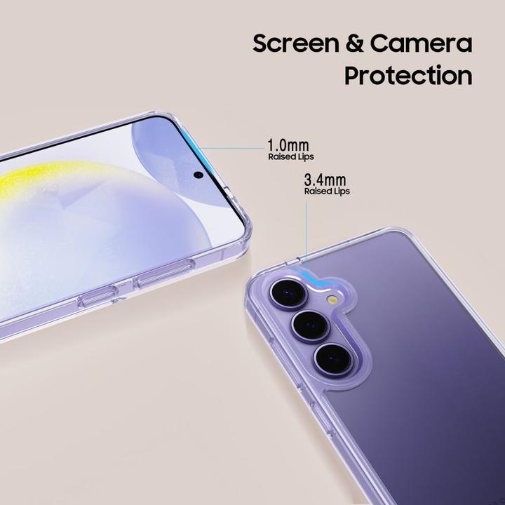 Actual product image Tech-Protect FlexAir Hybrid Case for Samsung Galaxy A36 5G - Transparent (Samsung Galaxy A36)
