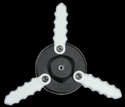 Productafbeelding MGA Snijkop plastic (Grastrimmer, Maaimachine messen + vervangingsmessen tuinmachines)