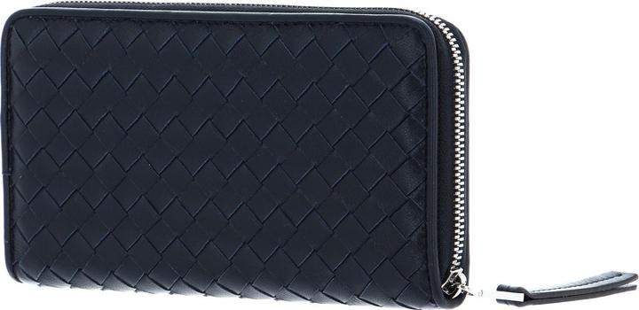 Actual product image Abro Leather Piuma Weaving Zip Wallet