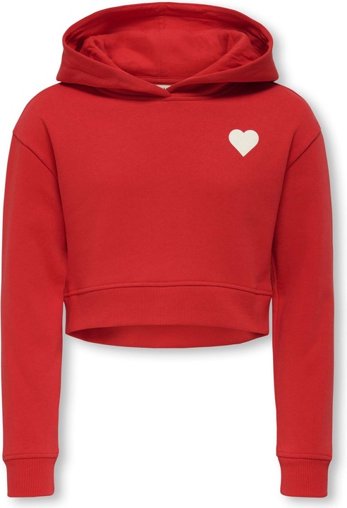 Only Normal geschnitten Rundhals Gerippte Ärmelbündchen Tief angesetzte Schulter Sweatshirt Sweatshirt