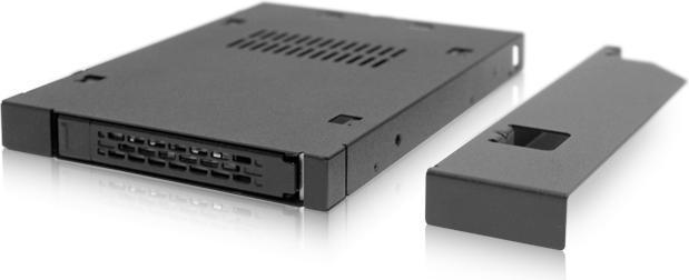 Actual product image Icy Dock 2.5" SATA/SAS HDD/SSD removable frame for slim ODD/FDD bay with lock