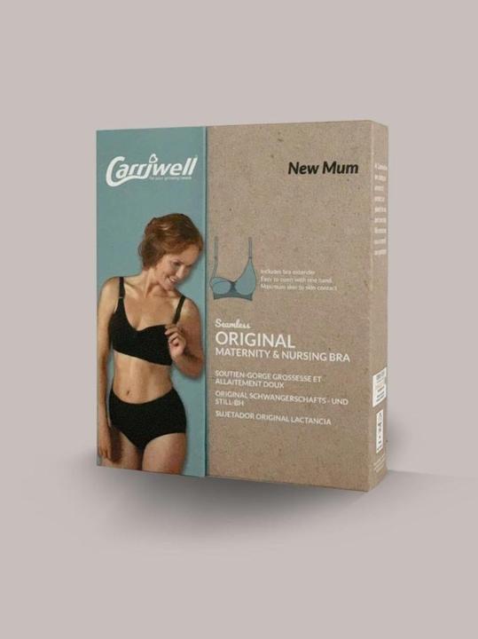 Image du produit Carriwell Soutien-gorge d'allaitement sans couture noir (XL)