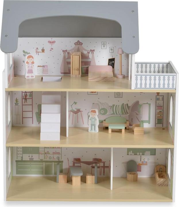 Produktbild Moni Puppenhaus Ema Holz 3 Etagen