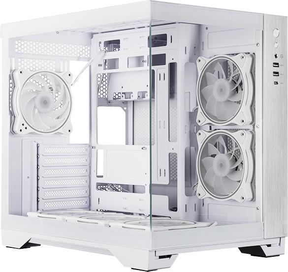 Produktbild Chieftec Visio GM-30W-TG-OP (weiss, Tempered Glass x 2) (ATX, mATX, Mini-ITX)