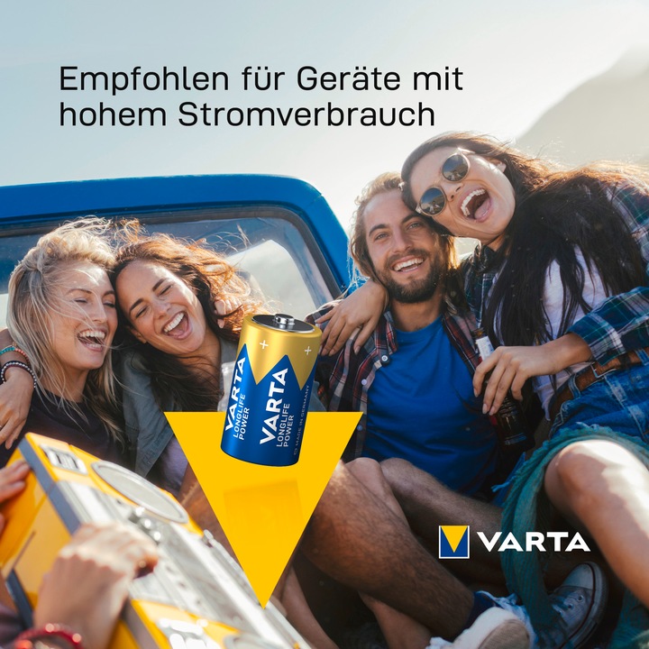 Actual product image Varta LONGLIFE Power (2 pcs., D, 16500 mAh)
