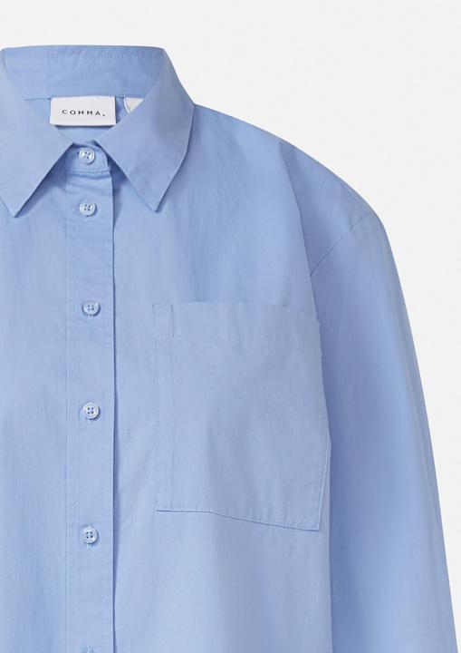 Immagine prodotto Comma Bluse Lockere Hemdbluse aus Popeline (38)