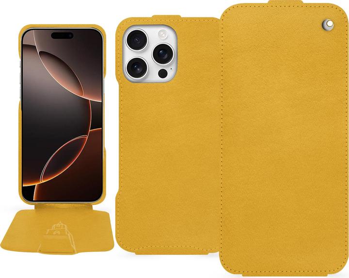 Produktbild Noreve Lederschutzhülle vertikal (Apple iPhone 16 Pro)