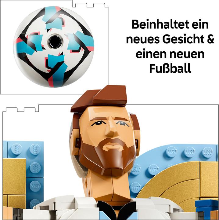 Image du produit LEGO Lionel Messi - Légende du football (43015, LEGO Editions)