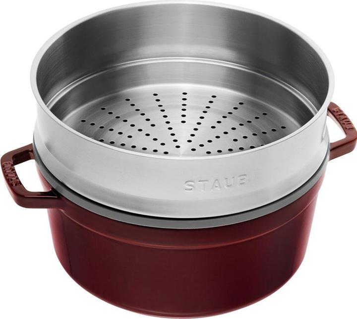 Productafbeelding Staub Cocotte (26 cm, Braadpan + kasserol, Gietijzer)