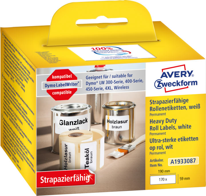 Image du produit Avery Étiquettes en rouleau