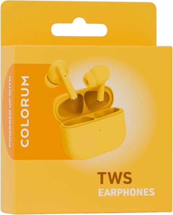Image du produit Forever COLORUM TWS Écouteurs Bluetooth CTWS-05 xJaune (5 h, Sans fil)