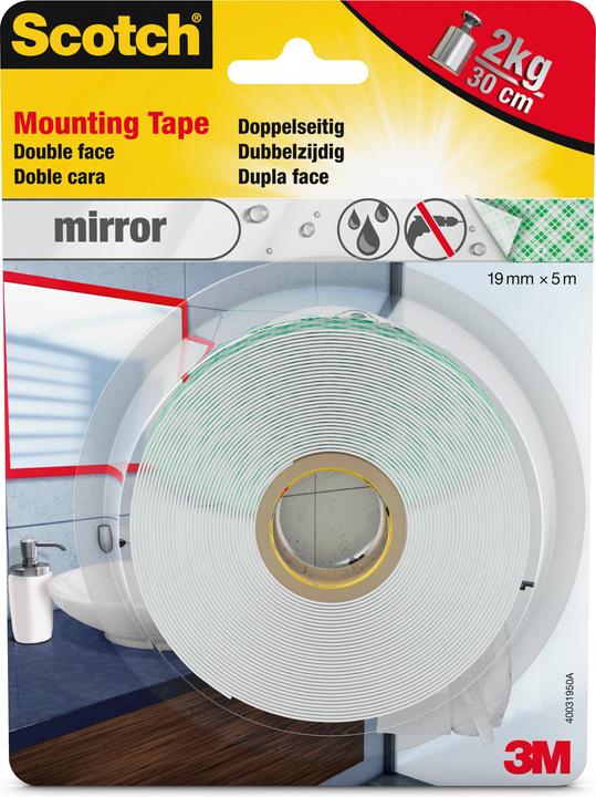 Image du produit Scotch Ruban de fixation pour Scotch-Fix Mirror (19 mm)