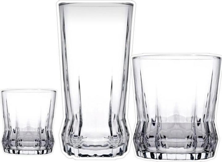 Hermia Gaia 18 Glass Set 18 Pieces (18x)