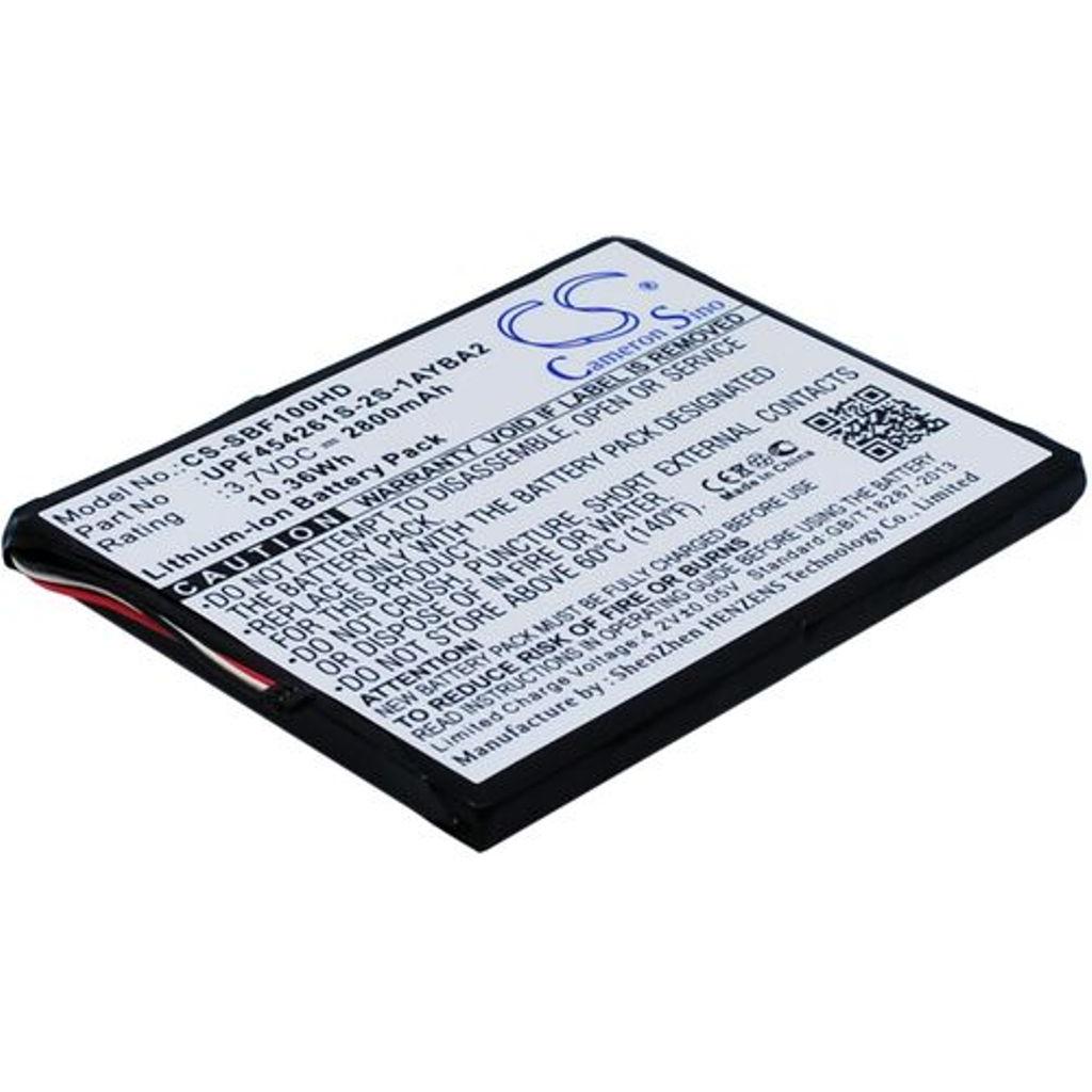 NoName Battery for Seagate Wireless Plus Teardown etc (1 Zellen, 2800 mAh), Notebook Akku