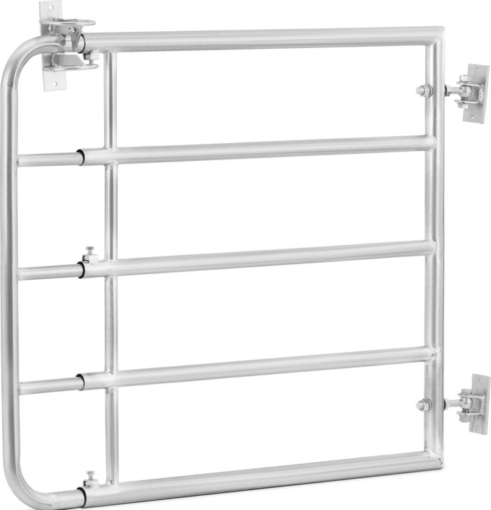 Produktbild Wiesenfield Weidetor verstellbar 100 - 170 cm Weidezauntor mit Gitter verzinkter Stahl
