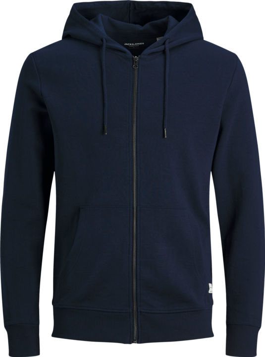 Jack & Jones Durchgehender Reissverschluss Plus Size Hoodie