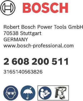 Produktbild Bosch Professional Zubehör Senkkopf-Stift SK50 16G, 1,2 mm, 16 mm, verzinkt
