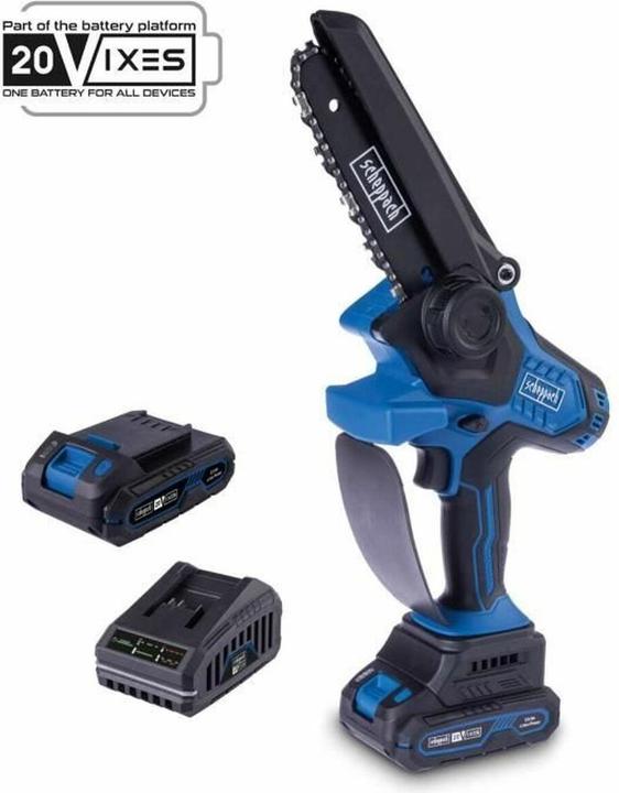 Produktbild Scheppach Akku-Baumsäge 20V BC-PS150-X Set (Akku Kettensäge)