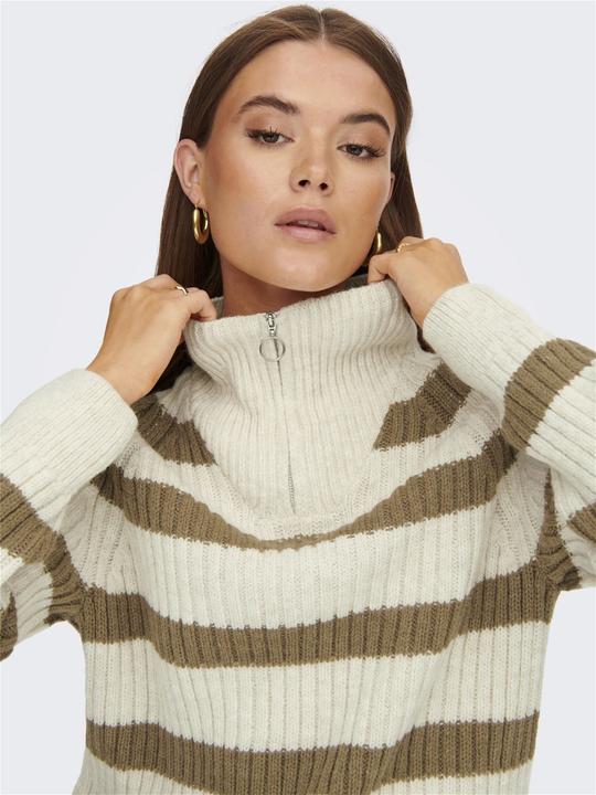 Produktbild Only High Neck Zip-up Strickpullover (XL)